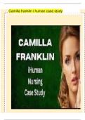 Camilla franklin i human case study with latest review study case 