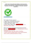 IAHSS ADVANCED OFFICER CERTIFICATION EXAM 2024  ACTUAL EXAM COMPLETE 200 QUESTIONS WITH DETAILED  VERIFIED ANSWERS (100% CORRECT ANSWERS) ALREADY  GRADED A+