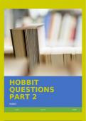 HOBBIT QUESTIONS PART 2