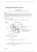 Photosynthesis Pogil Questions and Answer Key 2024 Complete