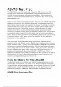 Latest ASVAB Test Prep Questions and Answers