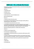 DMS 206 - Ch. 3 Study Set Exam 