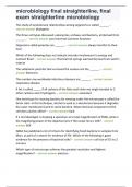 microbiology final straighterline, final exam straighterline microbiology-300+ Q&As