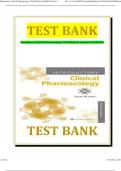 Test Bank By Susan M Ford Introductory Clinical Pharmacology 12th Edition Test Bank By Susan M Ford | Chapter 1 – 54, Latest-2024 Complete 100% Instant Download PDF 9781975172824