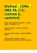 Efefred - CORe - HBX FA (73)(solved & updated)