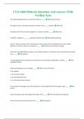 CGS-1060 Midterm Questions And Answers With Verified Tests