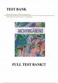 Test bank - for Brock Biology of Microorganisms 16th Edition by Michael T. Madigan, All Chapters | Complete Guide A+