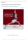 Test Bank –Fundamentals Of Anatomy & Physiology, by  Frederic Martini , Judi Nath ,Edwin Bartholomew 12th Edition||ALL NEW 2024