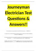 Journeyman Electrician Test Questions & Answers!!