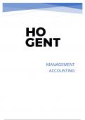 Alle oefeningen van in de les Management accounting