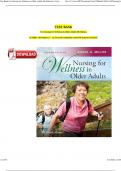 TEST BANK for Nursing for Wellness in Older Adults 8th Edition By Miller. All Chapters 1-29 Complete Covered 100% Version 2024 Updated Pdf