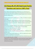 UH Manoa BLAW 200 Final Exam Practice Questions and Answers (100% Pass)