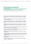 3CX Academy, Advanced Certification ACTUAL EXAM COMPLETE 150 QUESTIONS WITH DETAILED ANSWERS /