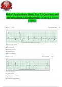 Relias Dysrhythmia Basic Test 35 Questions and Answers 2024 (BasicA Dysrhythmia) Graded A+ Latest Version