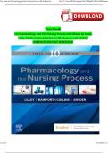 Test Bank for Pharmacology and the Nursing Process 10th Edition By Linda Lilley, Shelly Collins, Julie Snyder | 9780323827973 | |Chapter 1-58 ISBN: 9780323827973 All Chapters with Answers and Rationals 2024 UPDATE