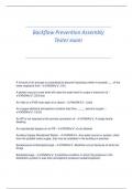 Backflow Prevention Assembly Tester exam A mixture of air and gas is considered to become hazardous when it exceeds ___ of the lower explosive limit - ANSW..10% A perfect vacuum a see level will raise the water level in a pipe a maximum of - ANSW..33.9 fe