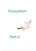 Ecosystem Part 3 Class 12th NEET NCERT Biology notes 