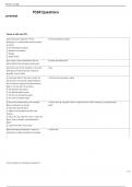  PSSR Questions     Terms in this set (72)  Upon hearing the signal for "Fire & Emergency" a crewmember should proceed to his/her: a)	Fire & Emergency station b)	Abandon ship station c)	Bridge d)	Engine Room	a) Fire & Emergency station How would a n