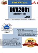 DVA2601 Assignment 3 Full Solutions 2024