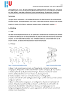 pH optimum voor de omzetting van zetmeel met behulp van amylase en het effect van de substraat concentratie op de enzym kinetiek VC4