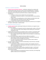 Everything’s an Argument: With Readings. 6th ed. Chapter 16 Notes