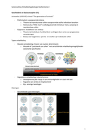 Samenvatting Ontwikkelingsbiologie Deeltentamen 1