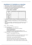 12 oxidaties en reducties