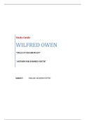 Modern Poetry - Owen's Works
