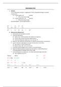 Algemene chemie sem 1 deel 2