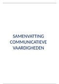 Samenvatting Communicatieve Vaardigheden - Mevr. Reynaert 