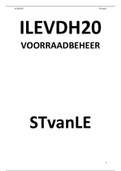ILEVDH20R2 (voorraadbeheer) - Samenvatting en uitgewerkte oefenopgaven