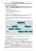 Samenvatting - Biologie (bvj) - HAVO/VWO 1 - thema 4 - ordening (compleet)