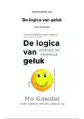 Samenvatting 'De logica van geluk' door Mo Gawdat