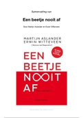 Samenvatting 'Een beetje nooit af' door Martijn Aslander en Erwin Witteveen