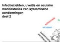 klopto 2.1 infectieziektes en uveitis