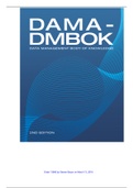 DAMA - Data Management Book of Knowledge 2 DMBOK2 [full book - second edition 2017]