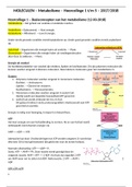 MOLECULEN - Metabolisme + Fysische Chemie - 2017/2018