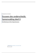 Eeuwen des Onderscheids 6-12, incl overzicht bulletpoints