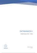 Samenvatting Databanken II