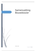 Samenvatting bouwdossier