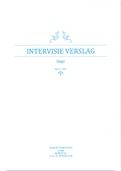 Intervisie verslag (stage)