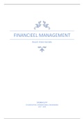 Samenvatting Financieel Management