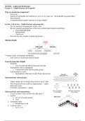 BCH210 Term Test 2 Review