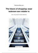 Samenvatting 'The future of shopping: waar iedereen een retailer is' door Jorg Snoeck & Pauline Neerman