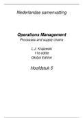 Operations Management H5/H6