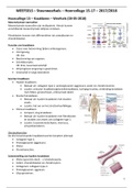 WEEFSELS - Steunweefsels - Hoorcollege 15 t/m 17 - 2017/2018
