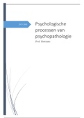 Psychologische processen van psychopathologie