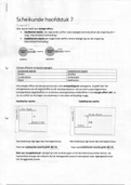 Scheikunde samenvatting - H7 Scheikunde demonstreren - Chemie (6e editie) - VWO4