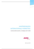 Samenvatting Internationale Marketing (K3 Commerciële Economie)