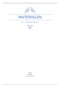 BIAG23 Materialen - Les 3 - Natuurlijke polymeren